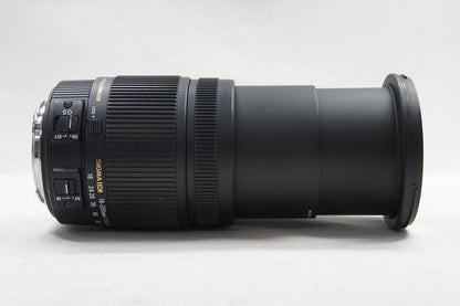 訳あり品 SIGMA 18-250mm F3.5-6.3 DC OS HSM Canon EFマウント APS-C ズームレンズ フード付 250510b