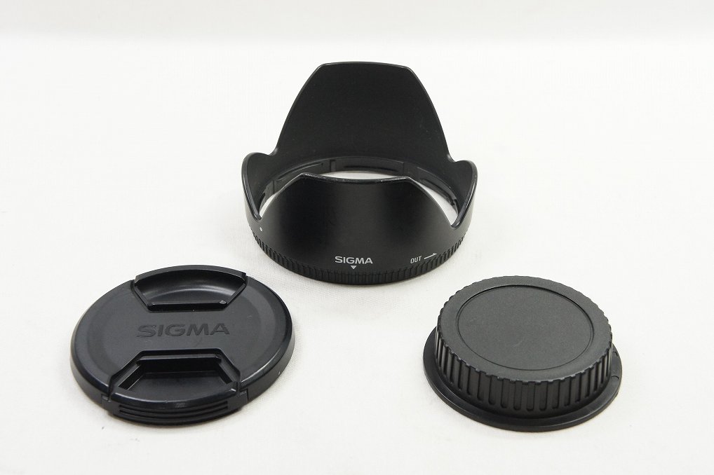 訳あり品 SIGMA 18-250mm F3.5-6.3 DC OS HSM Canon EFマウント APS-C ズームレンズ フード付 250510b