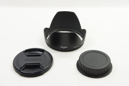 訳あり品 SIGMA 18-250mm F3.5-6.3 DC OS HSM Canon EFマウント APS-C ズームレンズ フード付 250510b