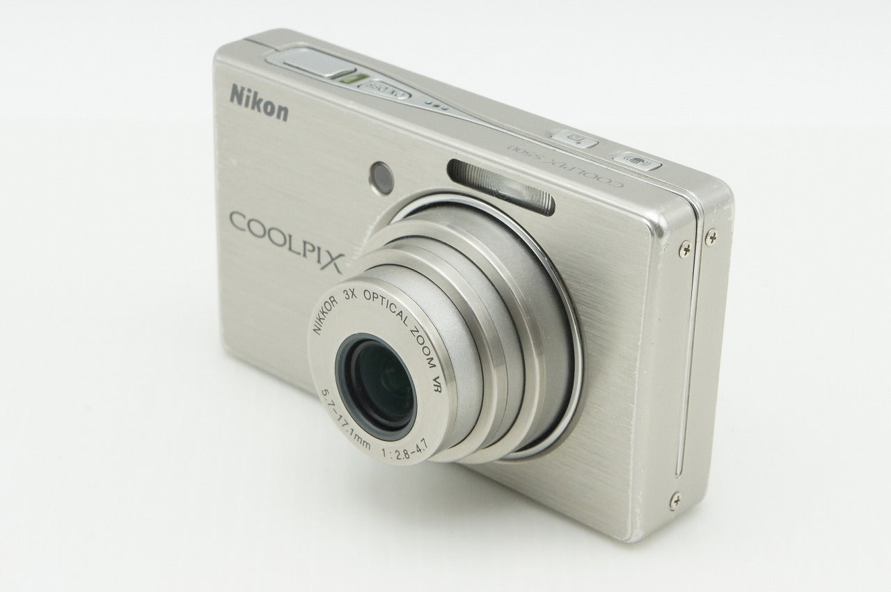 Nikon ニコン COOLPIX S500 コンパクトデジタルカメラ シルバー 260121n