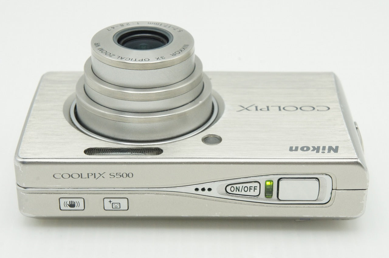 Nikon ニコン COOLPIX S500 コンパクトデジタルカメラ シルバー 260121n