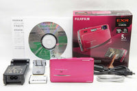 美品 FUJIFILM フジフイルム FinePix Z950EXR コンパクトデジタルカメラ ピンク 元箱付 241202l