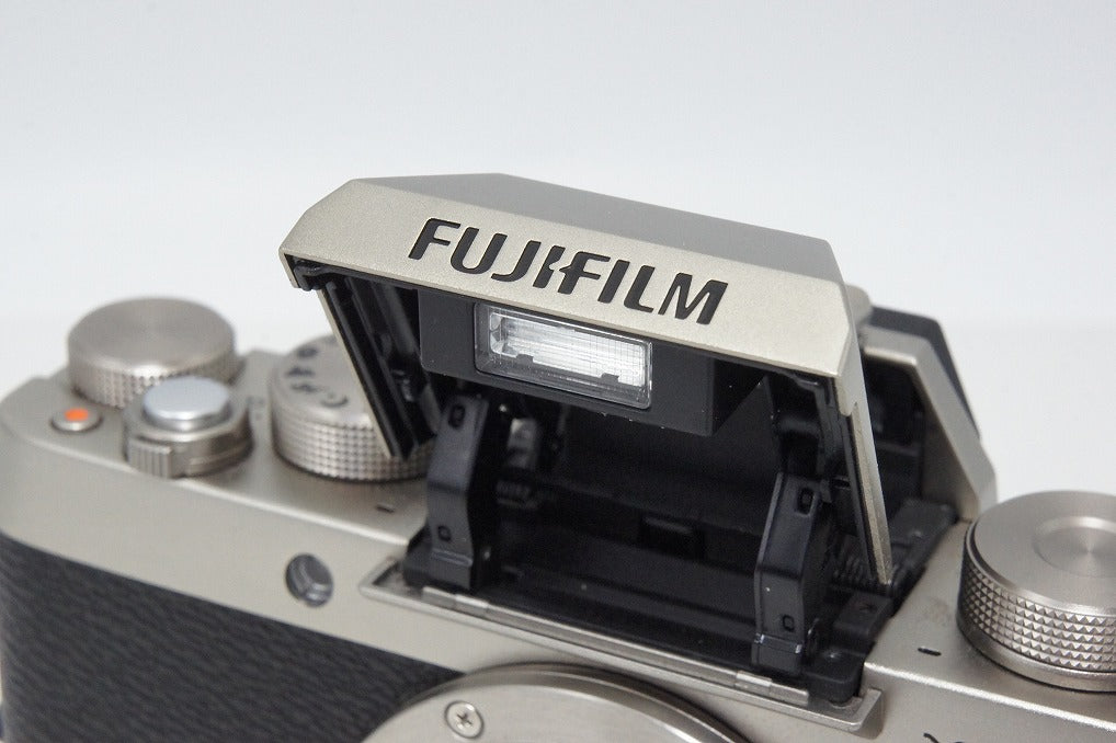 FUJIFILM フジフィルム X-T100 ボディ ミラーレス一眼カメラ シャンパンゴールド 260502ad