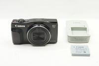 美品 Canon キヤノン PowerShot SX710 HS コンパクトデジタルカメラ ブラック 240826h