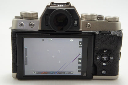 FUJIFILM フジフィルム X-T100 ボディ ミラーレス一眼カメラ シャンパンゴールド 260502ad