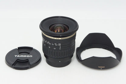 美品 TAMRON タムロン SP AF 11-18mm F4.5-5.6 Di II LD Aspherical IF A13 Nikon Fマウント APS-C フード付 260501n
