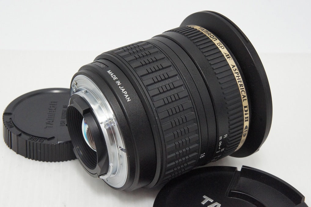Excellent condition TAMRON SP AF 11-18mm F4.5-5.6 Di II LD Aspherical IF A13 Nikon F mount APS-C with hood 260501n