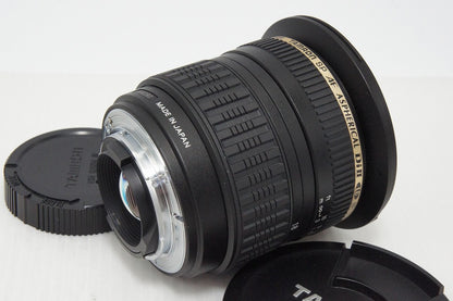 Excellent condition TAMRON SP AF 11-18mm F4.5-5.6 Di II LD Aspherical IF A13 Nikon F mount APS-C with hood 260501n