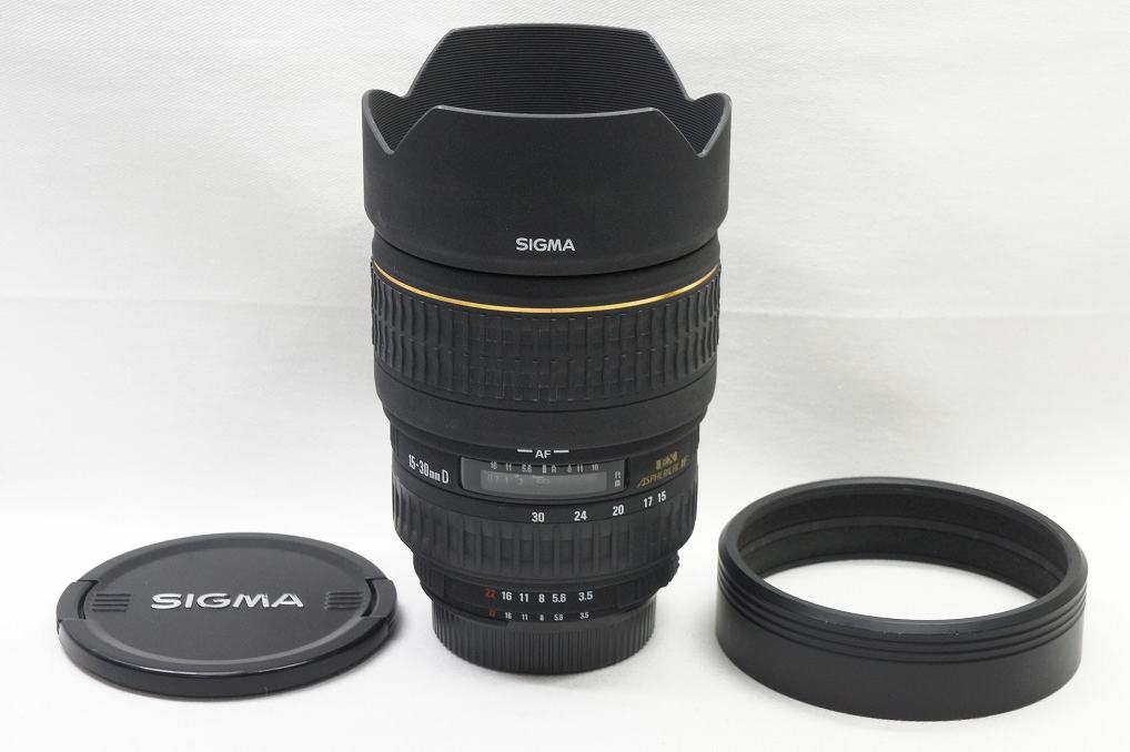 良品 SIGMA シグマ AF 15-30mm F3.5-4.5 D EX DG ASPH IF Nikon