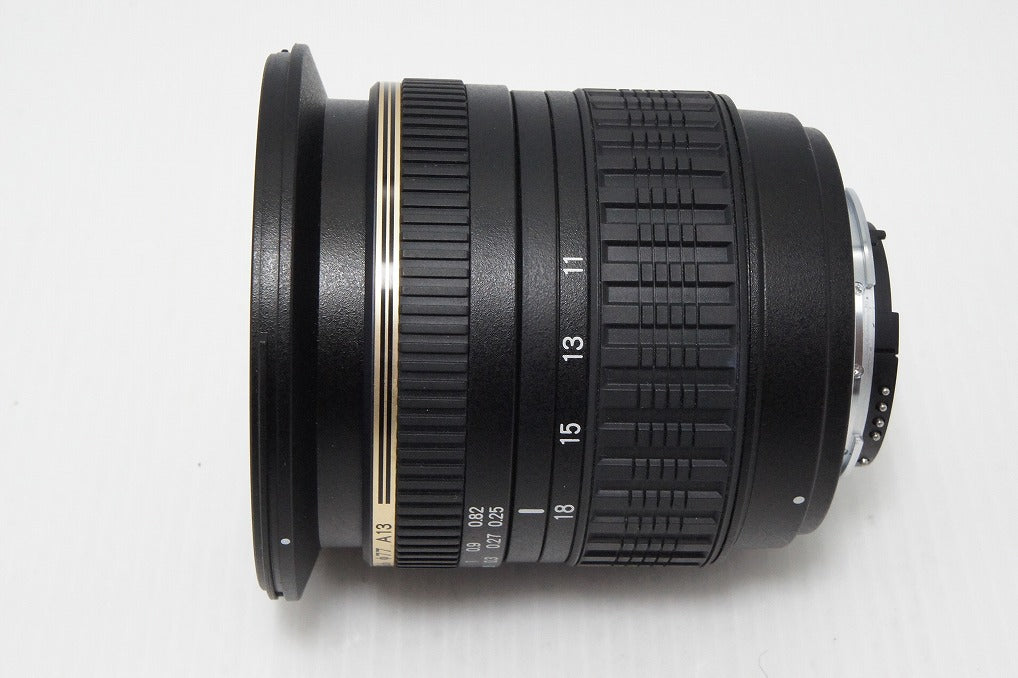Excellent condition TAMRON SP AF 11-18mm F4.5-5.6 Di II LD Aspherical IF A13 Nikon F mount APS-C with hood 260501n