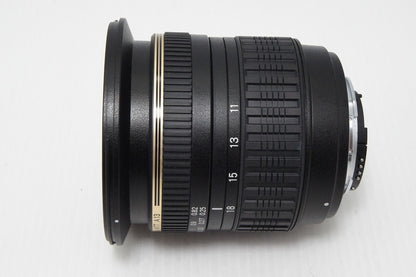 Excellent condition TAMRON SP AF 11-18mm F4.5-5.6 Di II LD Aspherical IF A13 Nikon F mount APS-C with hood 260501n