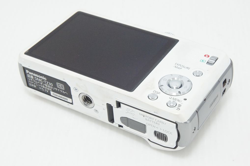 Panasonic パナソニック LUMIX DMC TZ30 コンパクトデジタルカメラ ホワイト 260810i