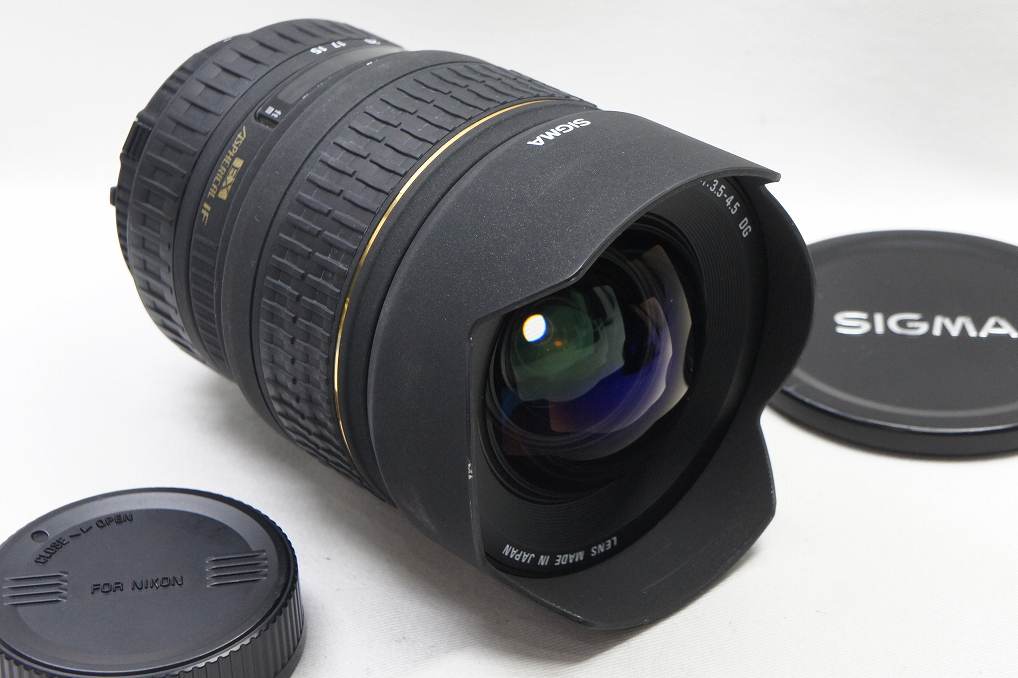 良品 SIGMA シグマ AF 15-30mm F3.5-4.5 D EX DG ASPH IF Nikon Fマウント フルサイズ 250722i