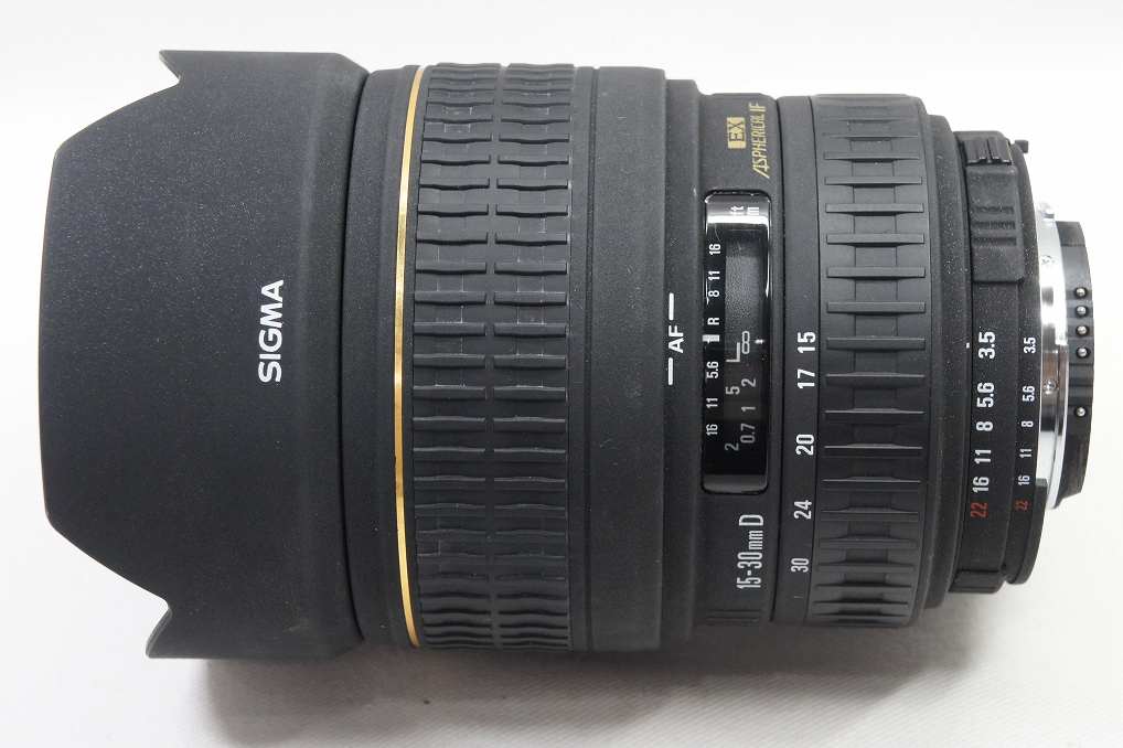 良品 SIGMA シグマ AF 15-30mm F3.5-4.5 D EX DG ASPH IF Nikon Fマウント フルサイズ 250722i