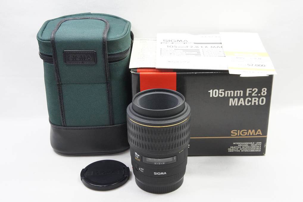 単焦点 SIGMA 105mm F2.8 EX ソニー Aマウント 良品 SIGMA シグマ AF 105mm F2.8 EX MACRO SONY ソニー MINOLTA