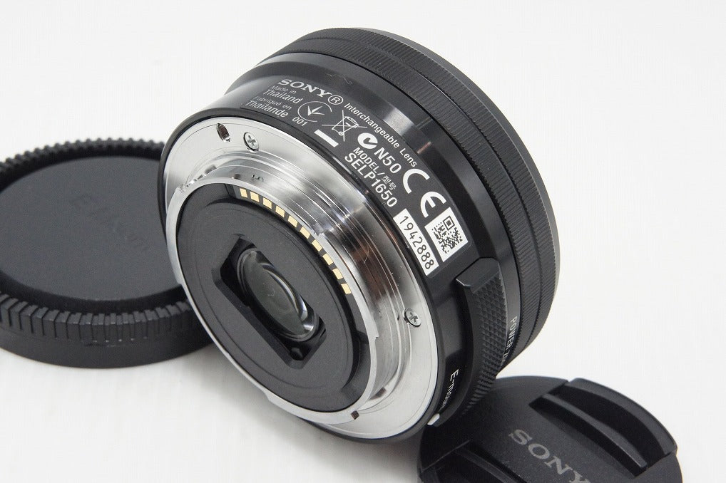美品 SONY ソニー E PZ 16-50mm F3.5-5.6 OSS SELP1650 ブラック Eマウント APS-C ズームレンズ 260811r