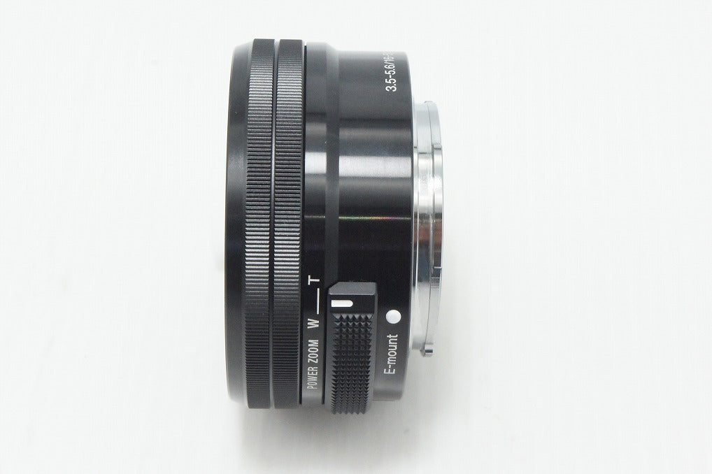美品 SONY ソニー E PZ 16-50mm F3.5-5.6 OSS SELP1650 ブラック Eマウント APS-C ズームレンズ 260811r