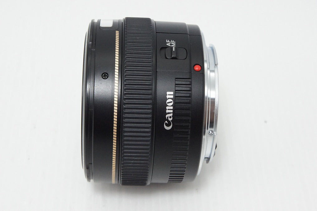 美品 Canon キヤノン EF 50mm F1.4 USM フルサイズ 単焦点レンズ フード付 260501o