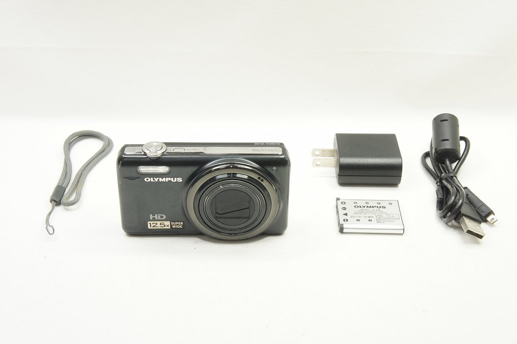 OLYMPUS オリンパス VR-320 コンパクトデジタルカメラ ブラック 250721s