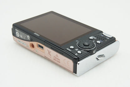 美品 Nikon ニコン COOLPIX S52 コンパクトデジタルカメラ コーラルピンク 元箱付 260123t