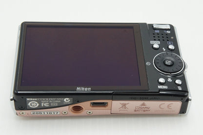 美品 Nikon ニコン COOLPIX S52 コンパクトデジタルカメラ コーラルピンク 元箱付 260123t