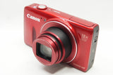 良品 Canon キヤノン PowerShot SX600 HS コンパクトデジタルカメラ レッド 250213b