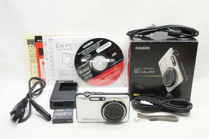 CASIO カシオ EXILIM EX-FC100 コンパクトデジタルカメラ ホワイト 元箱付 250509l