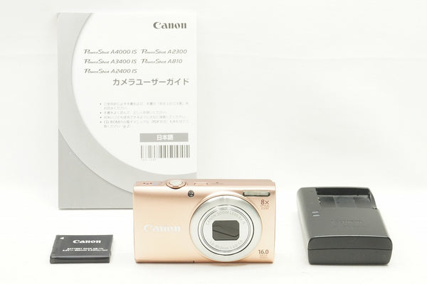 良品 Canon キヤノン IXY 160 コンパクトデジタルカメラ レッド
