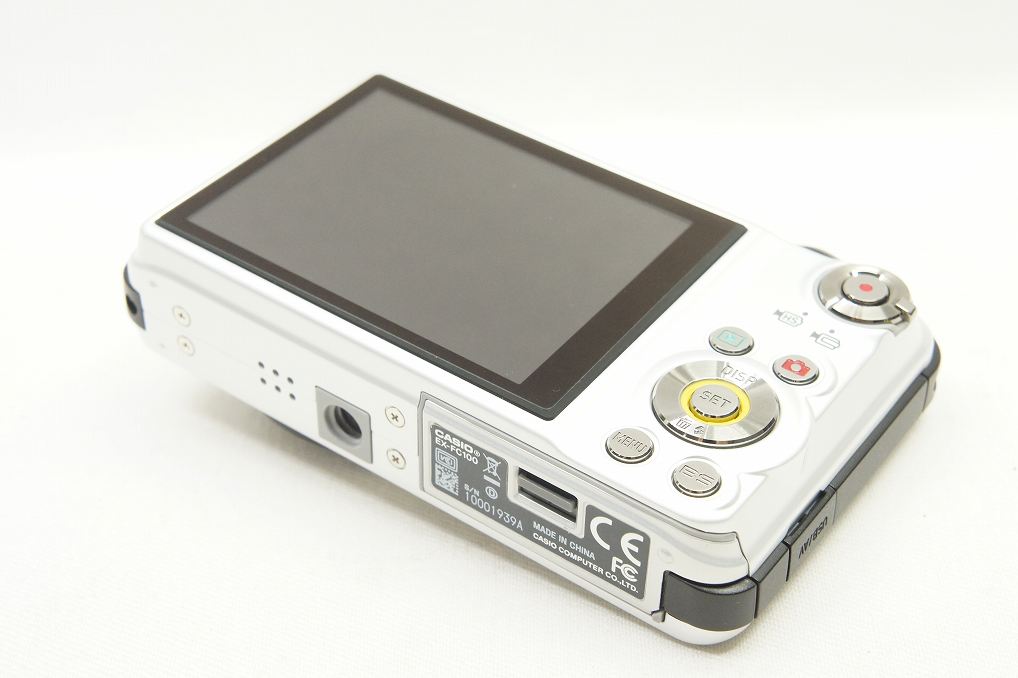 CASIO カシオ EXILIM EX-FC100 コンパクトデジタルカメラ ホワイト 元箱付 250509l