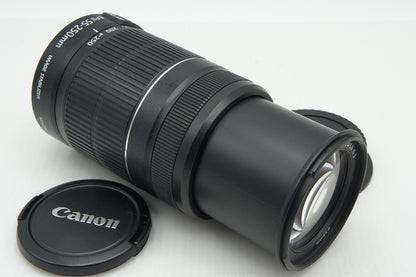 良品 Canon キヤノン EF-S 55-250mm F4-5.6 IS II APS-C ズームレンズ 260122l