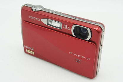 美品 FUJIFILM フジフィルム FinePix Z700EXR コンパクトデジタルカメラ レッド 元箱付 260122m