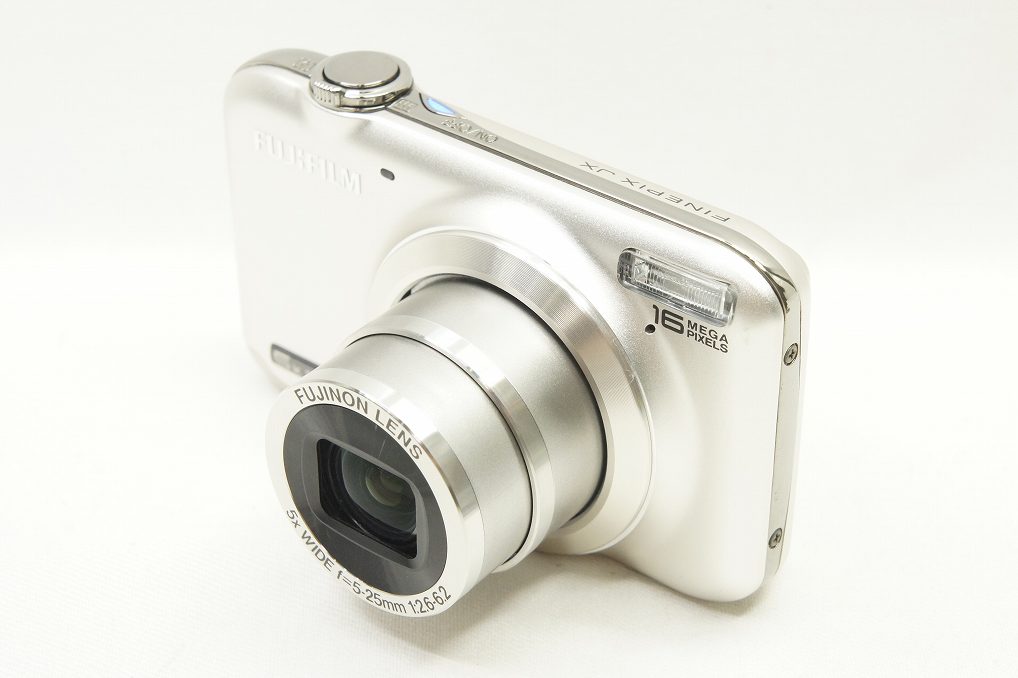 良品 FUJIFILM フジフィルム FinePix JX400 コンパクトデジタルカメラ シルバー 250512d