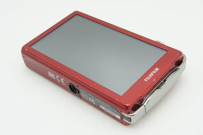 美品 FUJIFILM フジフィルム FinePix Z700EXR コンパクトデジタルカメラ レッド 元箱付 260122m
