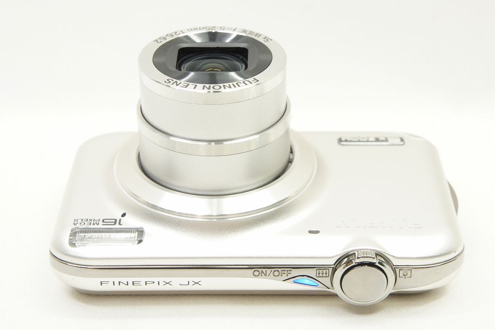 良品 FUJIFILM フジフィルム FinePix JX400 コンパクトデジタルカメラ シルバー 250512d