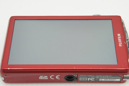 美品 FUJIFILM フジフィルム FinePix Z700EXR コンパクトデジタルカメラ レッド 元箱付 260122m