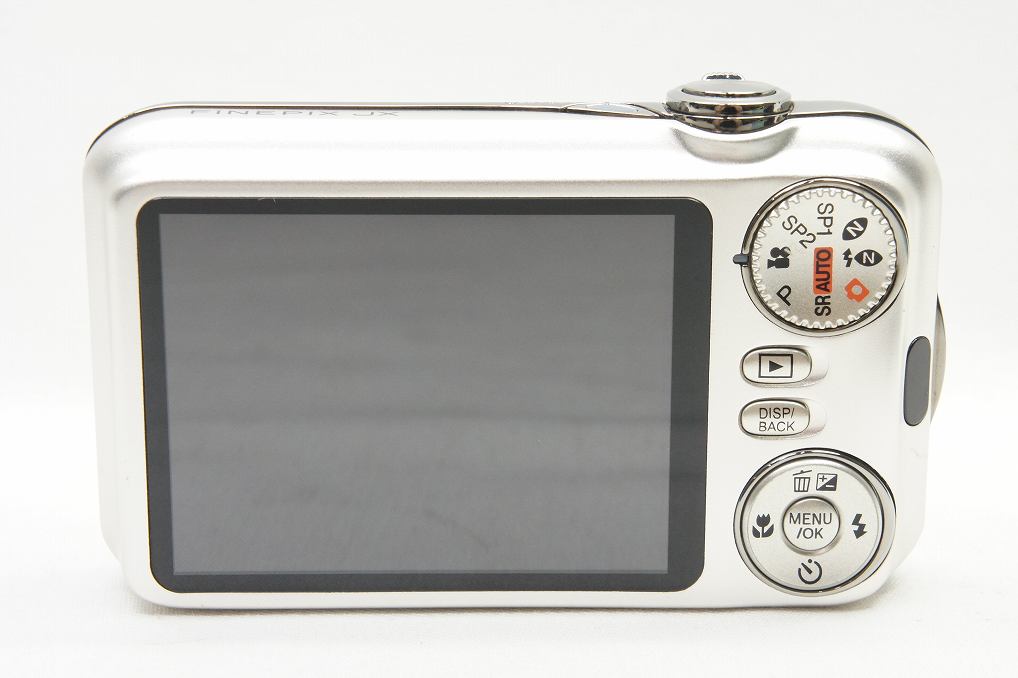 良品 FUJIFILM フジフィルム FinePix JX400 コンパクトデジタルカメラ シルバー 250512d