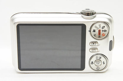 良品 FUJIFILM フジフィルム FinePix JX400 コンパクトデジタルカメラ シルバー 250512d