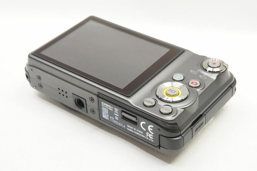 CASIO カシオ EXILIM EX-FC100 コンパクトデジタルカメラ ブラック