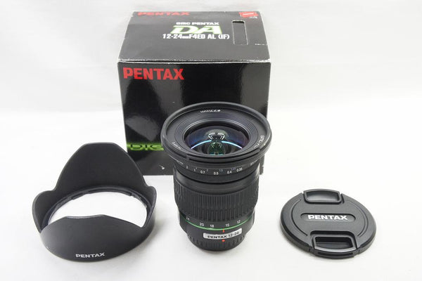 美品 ペンタックス smc PENTAX DA 12-24mm F4 ED AL IF Kマウント APS-C ズームレンズ 元箱付 250719f