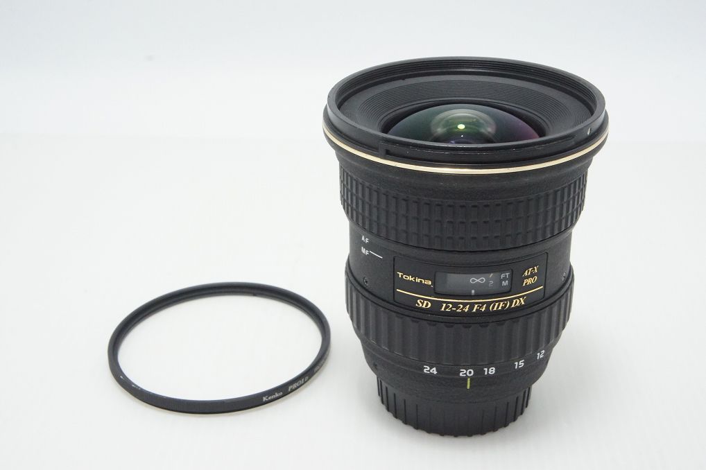Tokina トキナー AT-X PRO DX 12-24mm F4 ASPHERICAL IF Nikon ニコン Fマウント APS-C ズームレンズ 260807ai