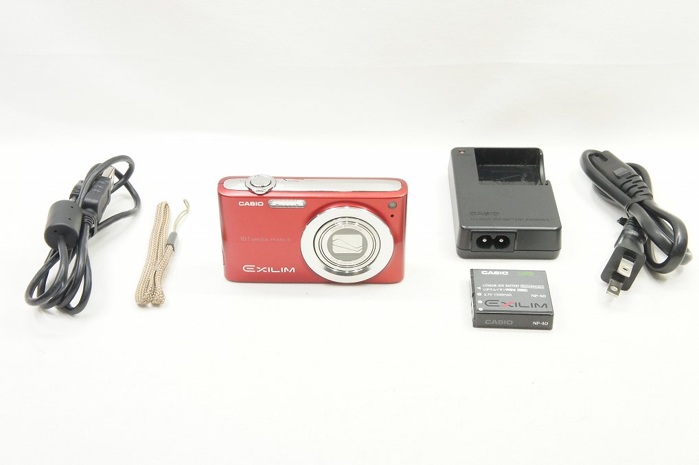 CASIO カシオ EXILIM EX-Z200 コンパクトデジタルカメラ レッド 250719z