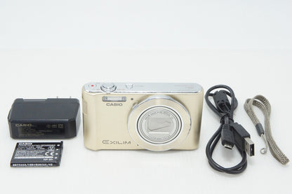 CASIO カシオ EXILIM EX-ZS190 コンパクトデジタルカメラ ゴールド 260425j