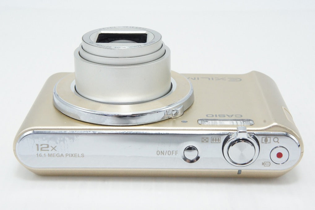 CASIO Exilim EX-ZS190 Compact Digital Camera Gold 260425j