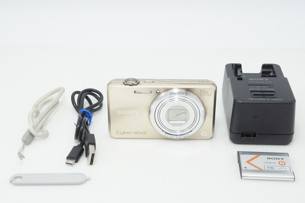 良品 SONY ソニー Cyber-shot DSC-WX170 コンパクトデジタルカメラ ゴールド 260427b
