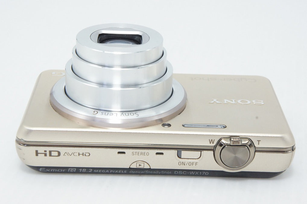 良品 SONY ソニー Cyber-shot DSC-WX170 コンパクトデジタルカメラ ゴールド 260427b