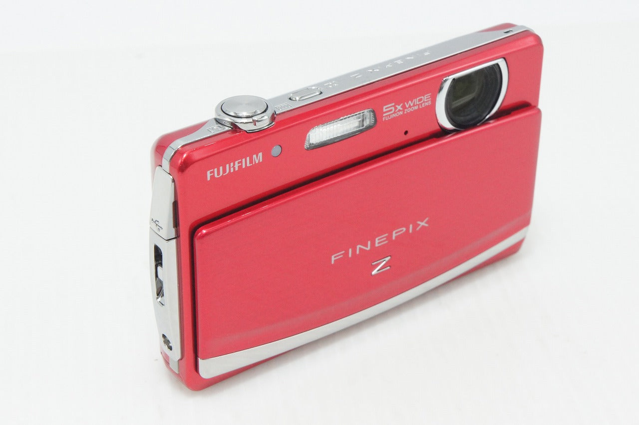新品級 FUJIFILM フジフイルム FinePix Z90 レッド 純正SDカード2GB ソフトケース付 元箱付 260811k