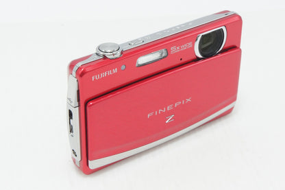 新品級 FUJIFILM フジフイルム FinePix Z90 レッド 純正SDカード2GB ソフトケース付 元箱付 260811k
