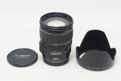 Canon キヤノン EF 28-135mm F3.5-5.6 IS USM フルサイズ ズームレンズ フード付 260811b