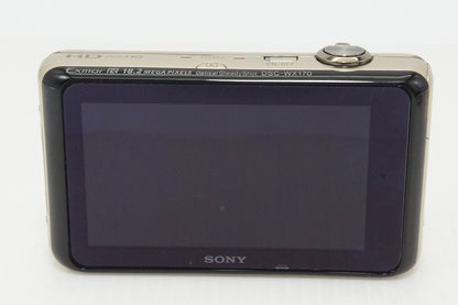 良品 SONY ソニー Cyber-shot DSC-WX170 コンパクトデジタルカメラ ゴールド 260427b