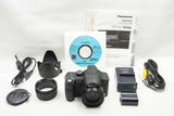 良品 Panasonic パナソニック LUMIX DMC-FZ7 デジタルカメラ ブラック フード付 241127e